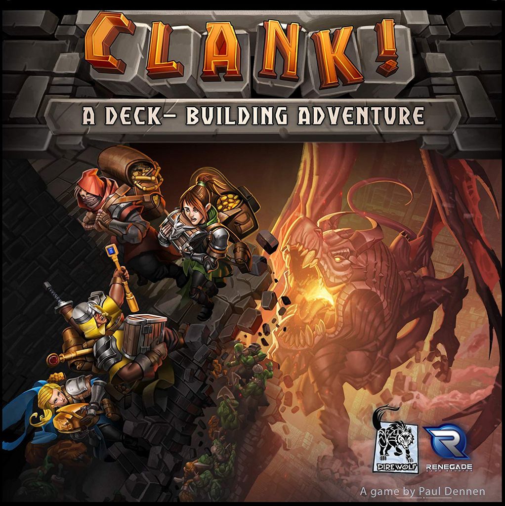 Clank Uma Aventura de Construção de Baralho Jogo de Tabuleiro