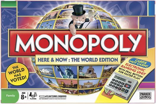 Jogo Monopoly Viaja Pelo Mundo (novo)