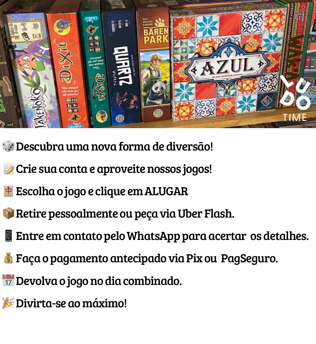 FDP – Foi de Propósito - Ludo Geek