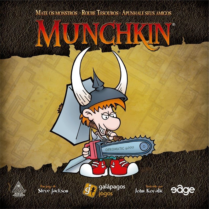 Jogo de Tabuleiro Munchkin - Galápagos - Jogos de Tabuleiro