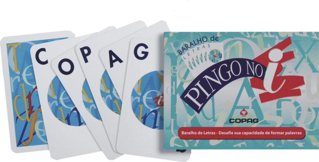 Pingo no i - 21 Anos Baralho De Letras