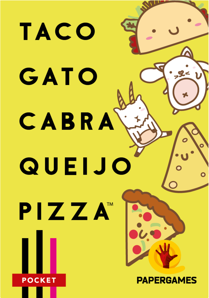 Taco Gato Cabra Queijo Pizza - jogo de cartas (party game)